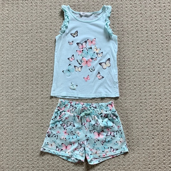 Last Chance ✨ H&M Butterfly Matching Set - Picture 1 of 11
